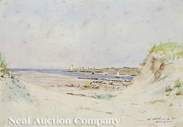 Appraisal: William Woodward American New Orleans - Annisquam Massachusetts watercolor on