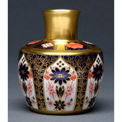 Appraisal: A Royal Crown Derby Imari pattern vase late th c