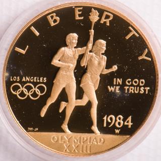 Appraisal: Olympic Gold Coin United States -W United States Olympic Gold