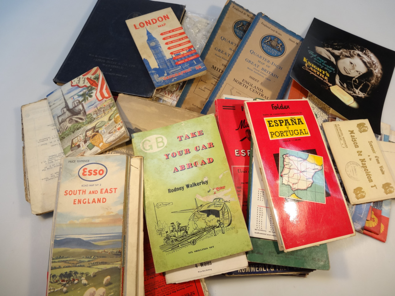 Appraisal: A quantity of various Ordnance Survey and other maps to