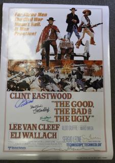 Appraisal: Lot of Vintage Film Posters The Good the Bad and