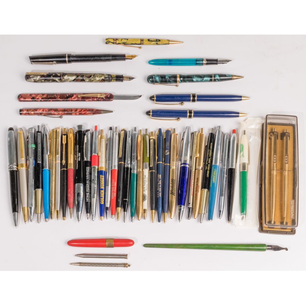 Appraisal: FOUNTAIN PEN MECHANICAL PENCIL AND BALL POINT PEN ASSORTMENTApproximately items