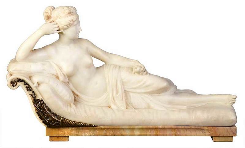 Appraisal: Italian School Sculpture th th century Paolina Borghese Bonaparte Nelli