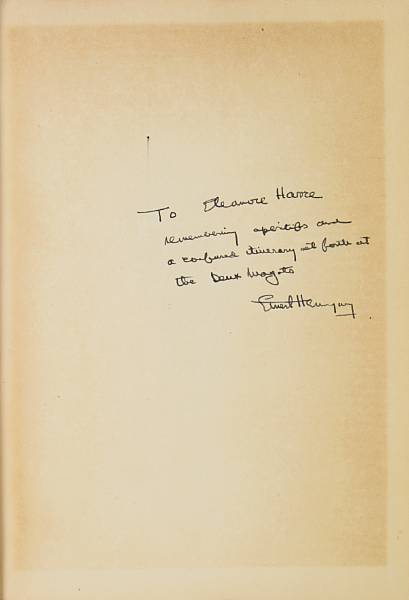 Appraisal: HEMINGWAY ERNEST Death in the Afternoon New York Charles Scribner's