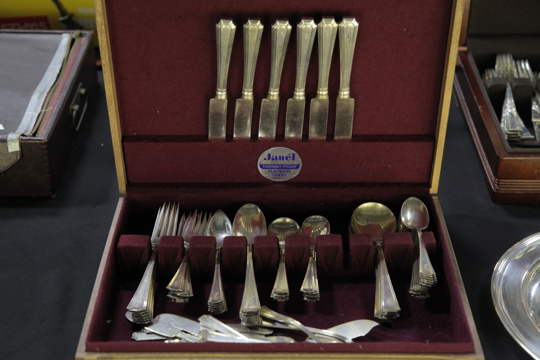 Appraisal: SET OF DURGIN STERLING SILVER FLATWARE American mid th century