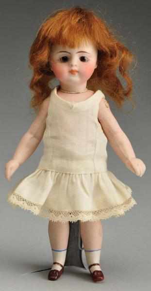 Appraisal: Simon Halbig All Bisque Child Doll Description Bisque socket head