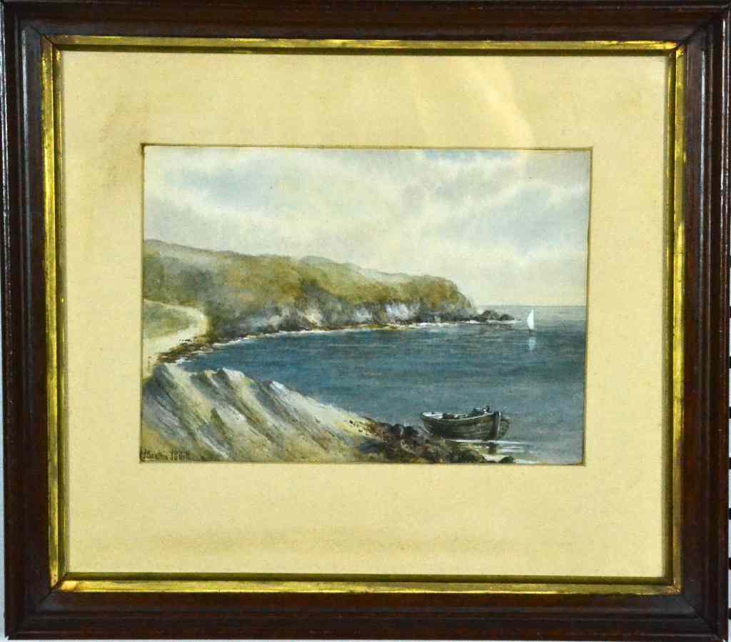 Appraisal: Beatrix Pollitt Water Color Painting On PaperPainted to depict a