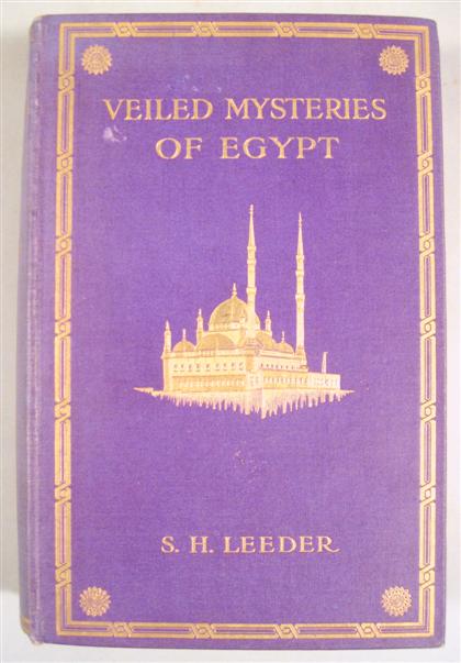 Appraisal: volLeeder S H Veiled Mysteries of Egypt and the Religion