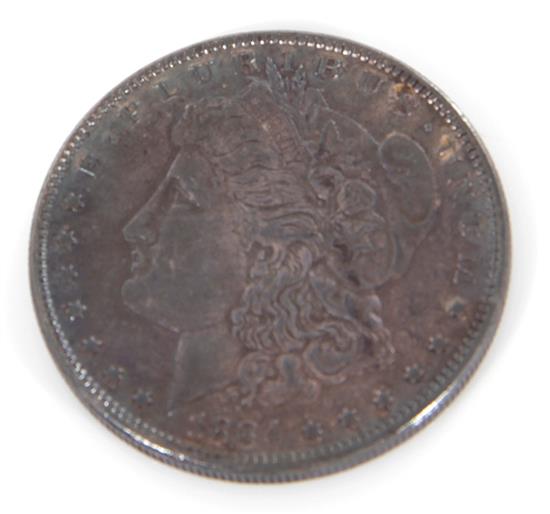 Appraisal: Morgan silver Dollars and Total ozT pcs Provenance South Carolina