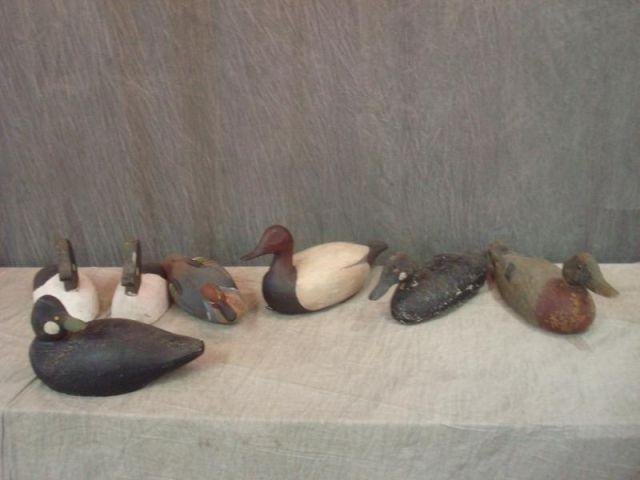 Appraisal: Lot of Wood Decoys From a Bedford home