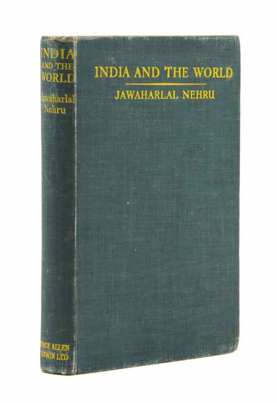 Appraisal: INDIA NEHRU JAWAHRLAL India and the World London George Allen