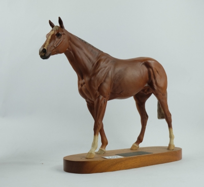 Appraisal: Beswick connoisseur Grundy on wooden plinth seconds