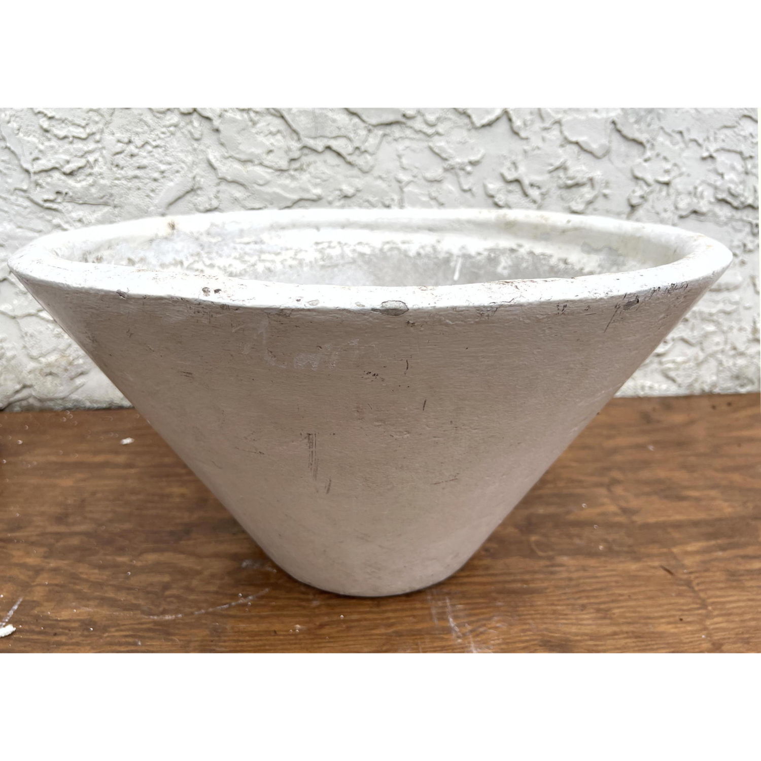 Appraisal: Lg Willy Guhl Cone planter Flared top Garden Patio Outdoor