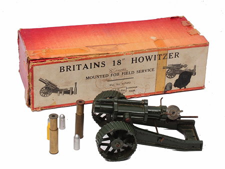 Appraisal: A BRITIAN'S INCH HOWITZER with original box and ammunition patent