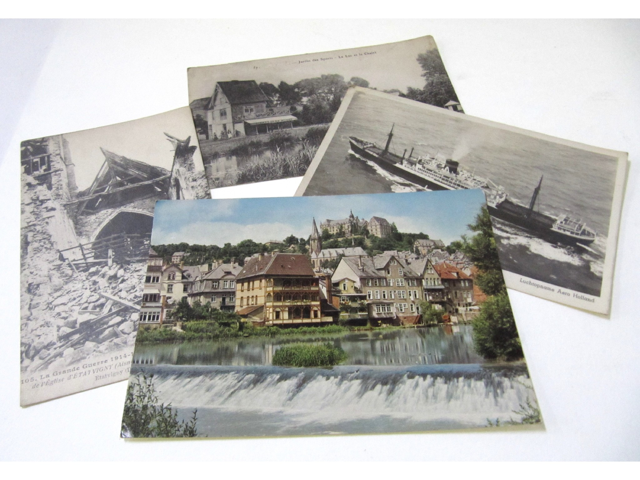 Appraisal: A box of maps postcards and wartime booklets