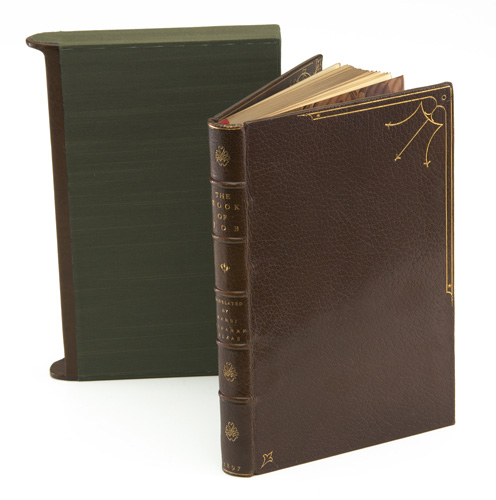 Appraisal: ROYCROFT Exceptional handmade book The Book of Job bound in