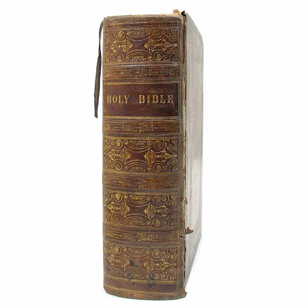 Appraisal: Bible in English The Universal Family Bible or Christian s