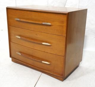 Appraisal: ROBSJOHN GIBBINGS for WIDDICOMB Bachelor's Chest Long horizontal wood pulls