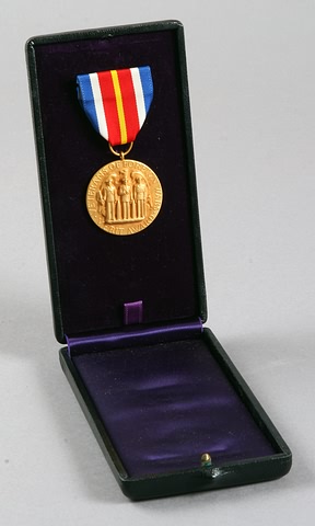 Appraisal: VFW Merit Medal awarded to General Lyman L Lemnitzer for