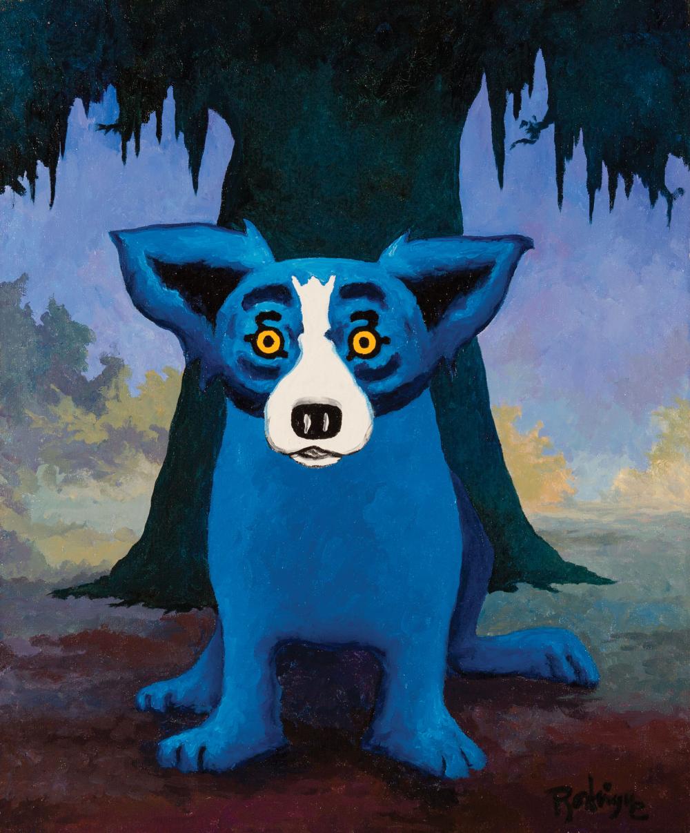 Appraisal: George Rodrigue American Louisiana - It's Been a Very Long