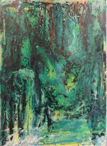 Appraisal: SMYTHE Eska Large Abstract Oil on Canvas A beautifully executed