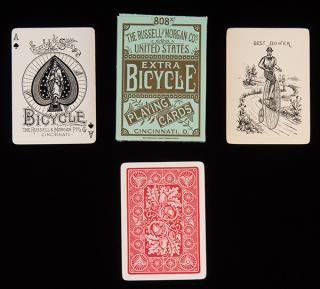 Appraisal: Russell Morgan Bicycle Playing Cards With Acorn Back Cincinnati ca