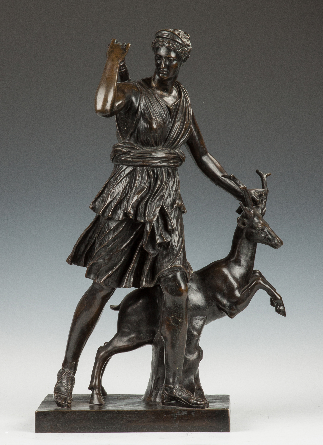 Appraisal: Diana The Huntress Bronze Sculpture th cent