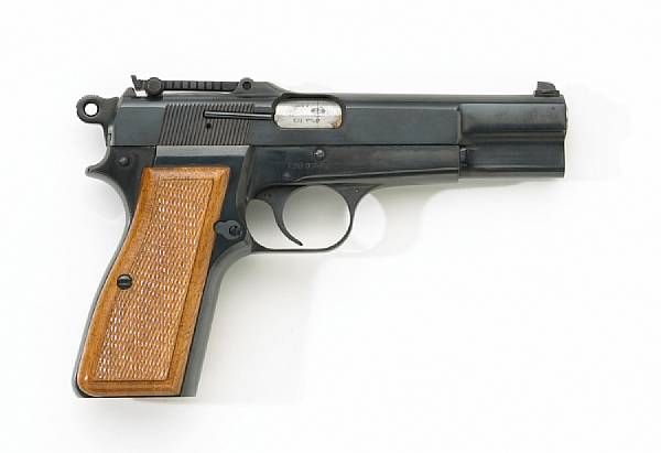 Appraisal: A Browning Hi-Power mm pistol Serial T mm Made in