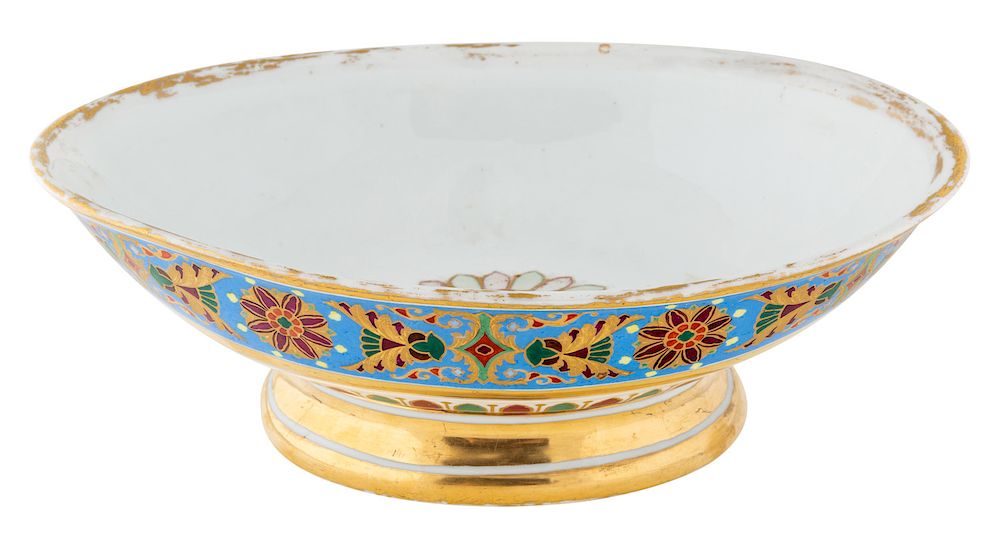 Appraisal: A RUSSIAN PORCELAIN BOWL IMPERIAL PORCELAIN FACTORY ST PETERSBURG PERIOD