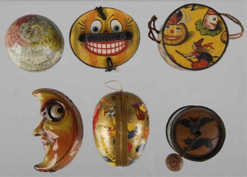 Appraisal: Lot of Halloween Pieces Description Includes one German box with