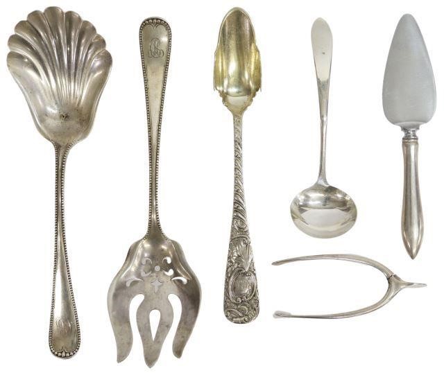 Appraisal: lot of American sterling silver flatware highlights include piece Gorham