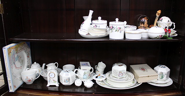 Appraisal: A LARGE QUANTITY OF BEATRIX POTTER WEDGWOOD CHINA WARES to