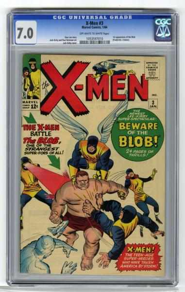 Appraisal: X-Men CGC Marvel Comics Stan Lee story with Jack Kirby