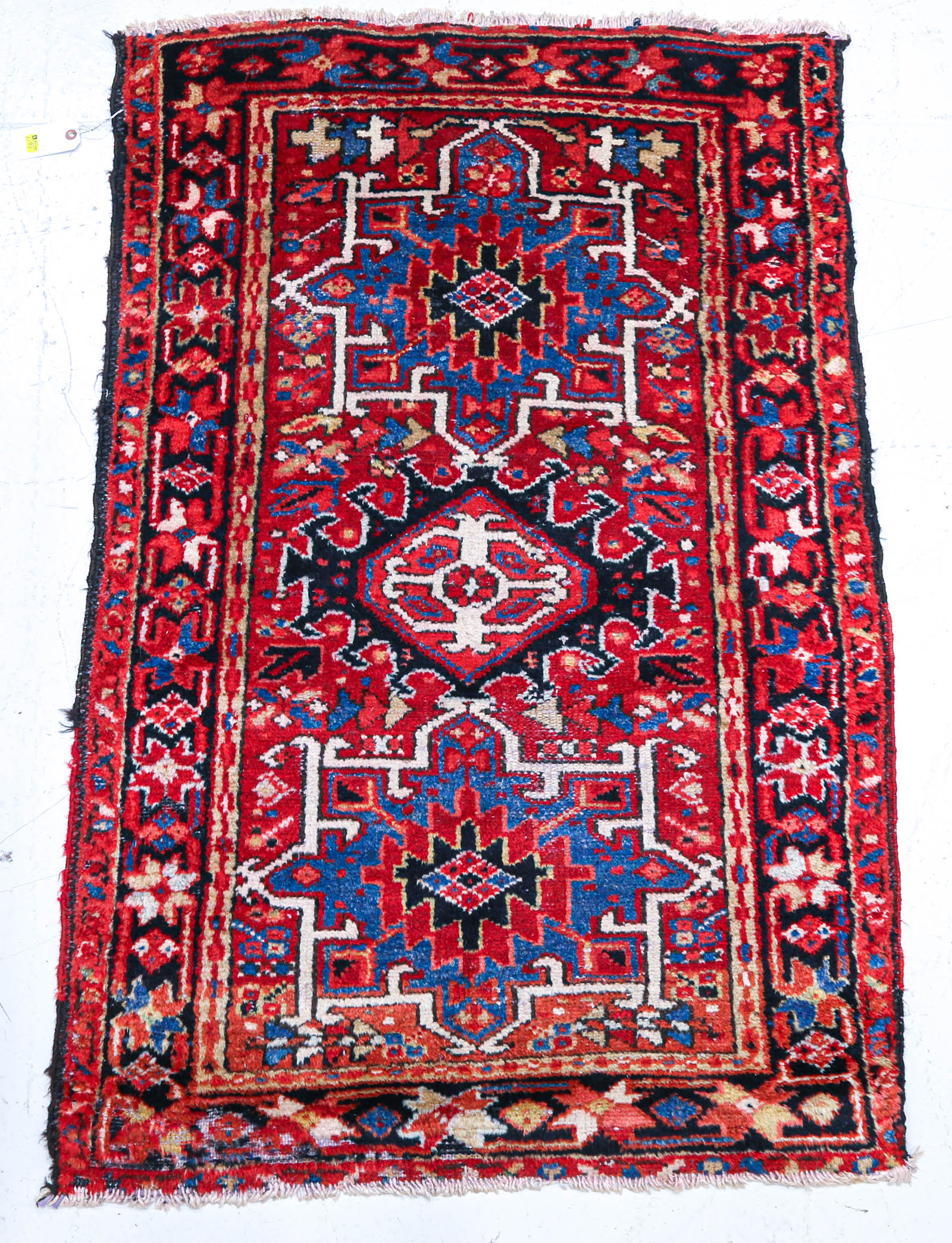 Appraisal: KARAJA RUG PERSIA X Third quarter- th century hand-knotted wool