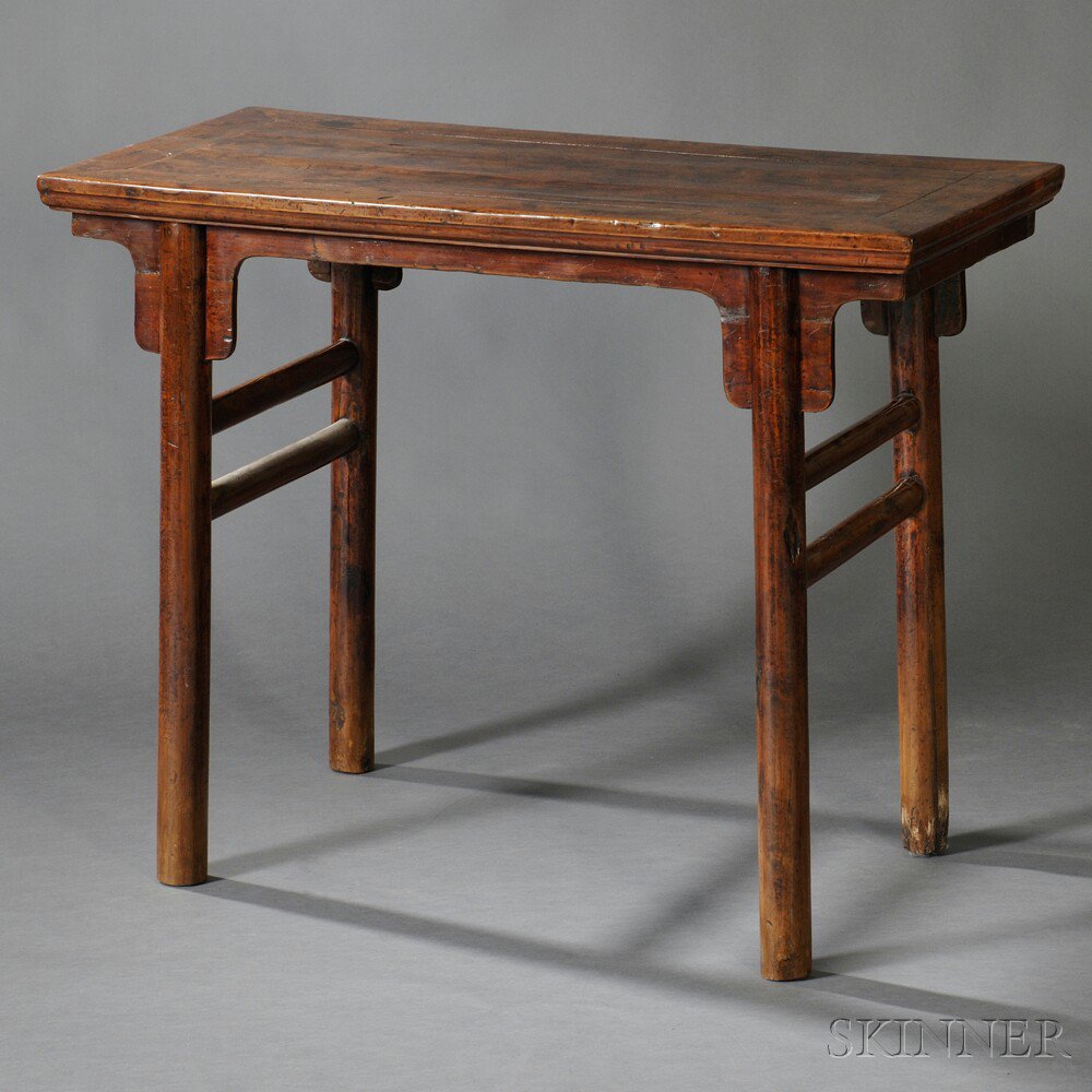 Appraisal: Jumu Side Table China th th century the rectangular top