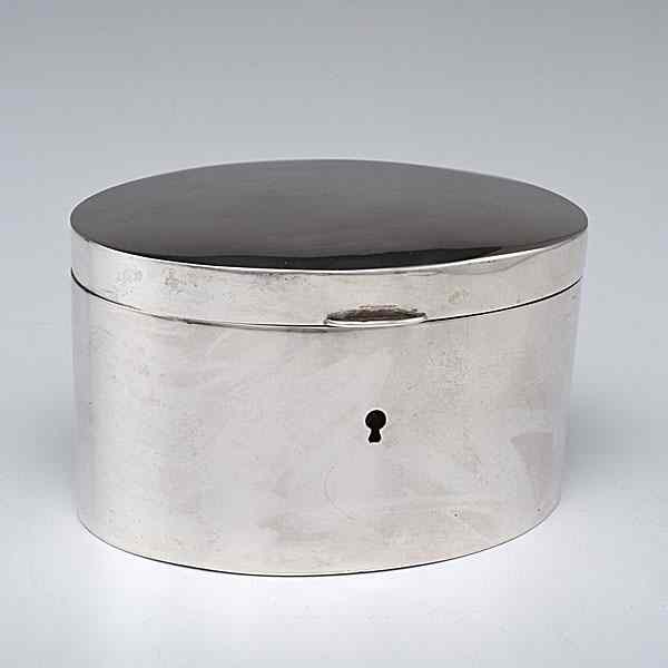 Appraisal: Austro-Hungarian Silver Box Austro-Hungarian probably Vienna early th century An