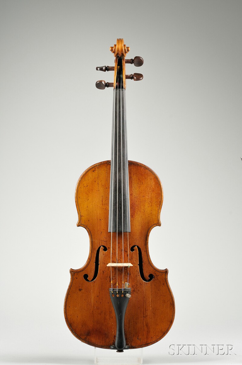 Appraisal: Mittenwald Violin c unlabeled length of back mm