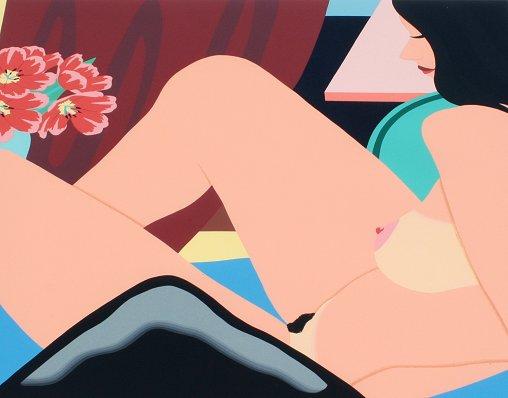 Appraisal: WESSELMANN Tom American - ''Helen'' Nude Color Screenprint on Paper