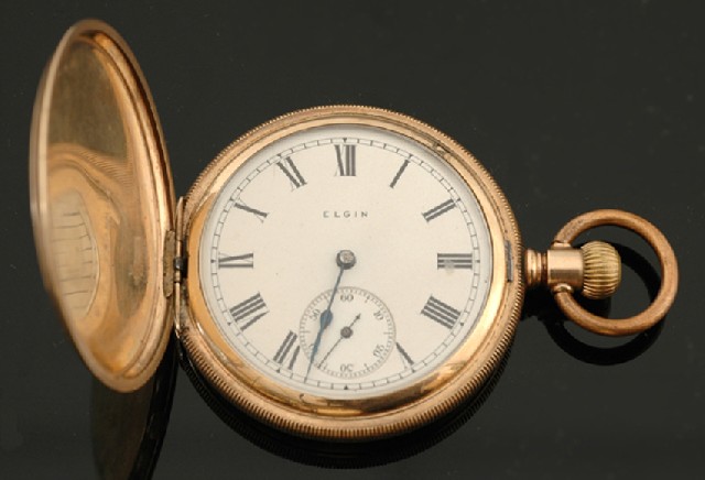 Appraisal: GENTS ROLLED GOLD ELGIN POCKETWATCH