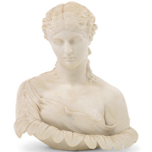 Appraisal: An Italian Parian Ware Bust of Clytie Late th Early