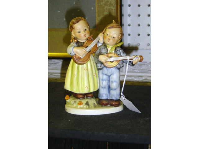 Appraisal: HUMMEL FIGURINE - HAPPY DAYS