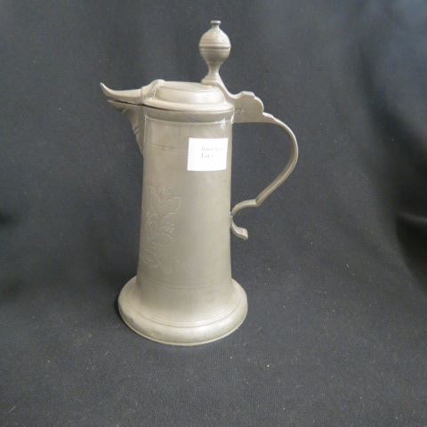 Appraisal: Pewter Flagon tall