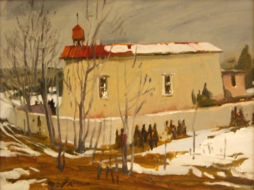 Appraisal: Artist Reese William Foster American born Title Santa Fe Church