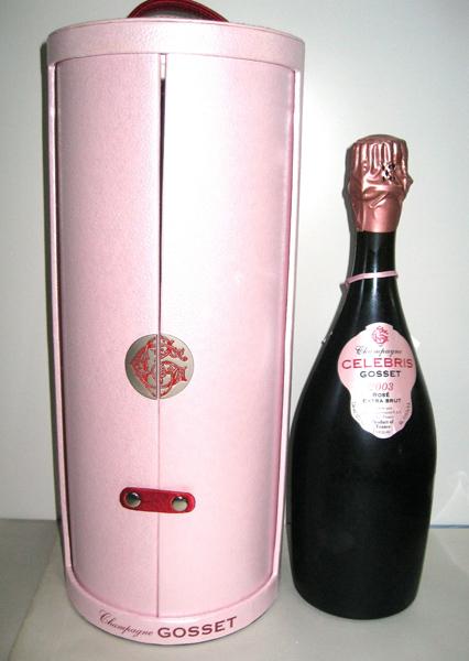 Appraisal: A BOTTLE OF GOSSET CELEBRIS ROSE EXTRA BRUT CHAMPAGNE ML