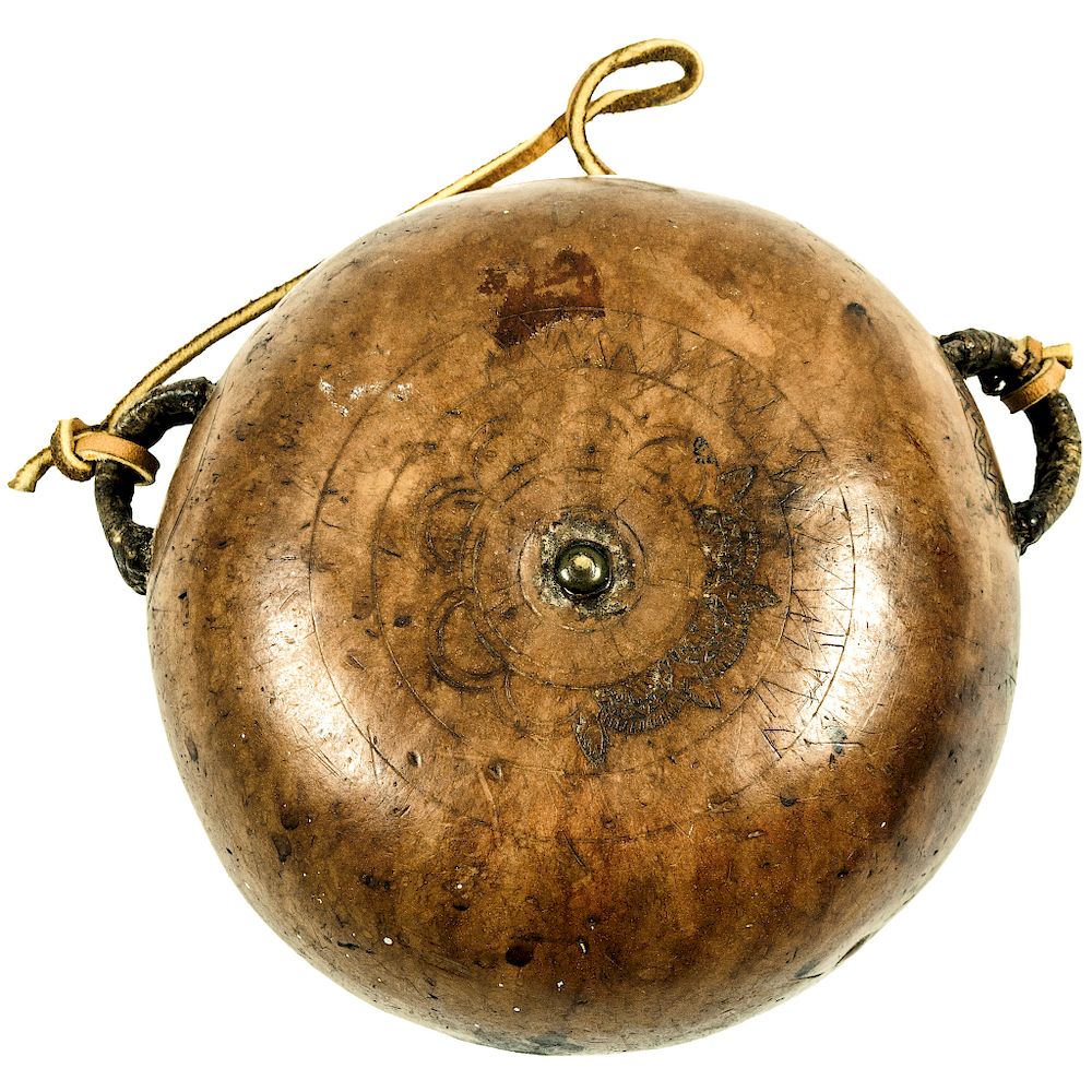 Appraisal: c - Revolutionary War to War of Decorative Unusual Gourd