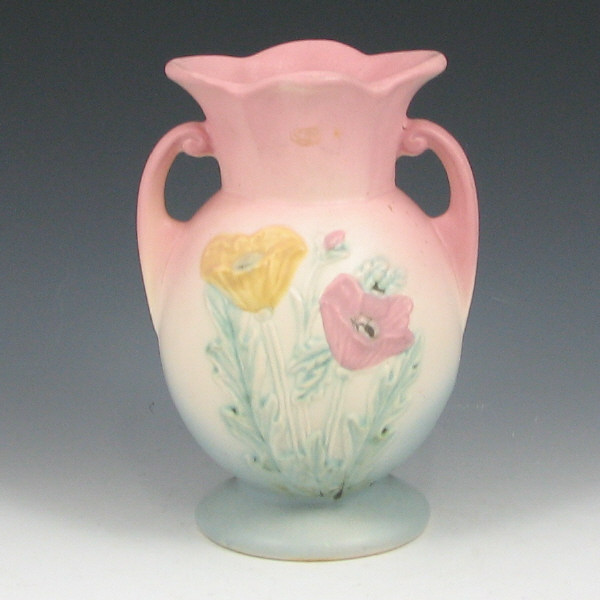 Appraisal: Hull Poppy - Vase - Mint Poppy vase in pink