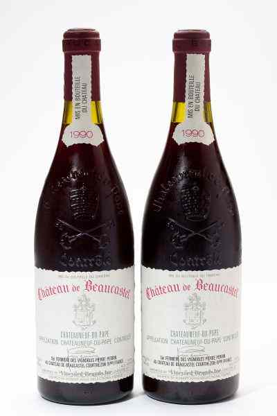 Appraisal: Chateauneuf du PapeBeaucastel bottlesAcquired from the climate-controlled storage of a