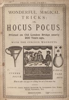 Appraisal: Dean Henry Wonderful Magical Tricks or Hocus Pocus London Edwin