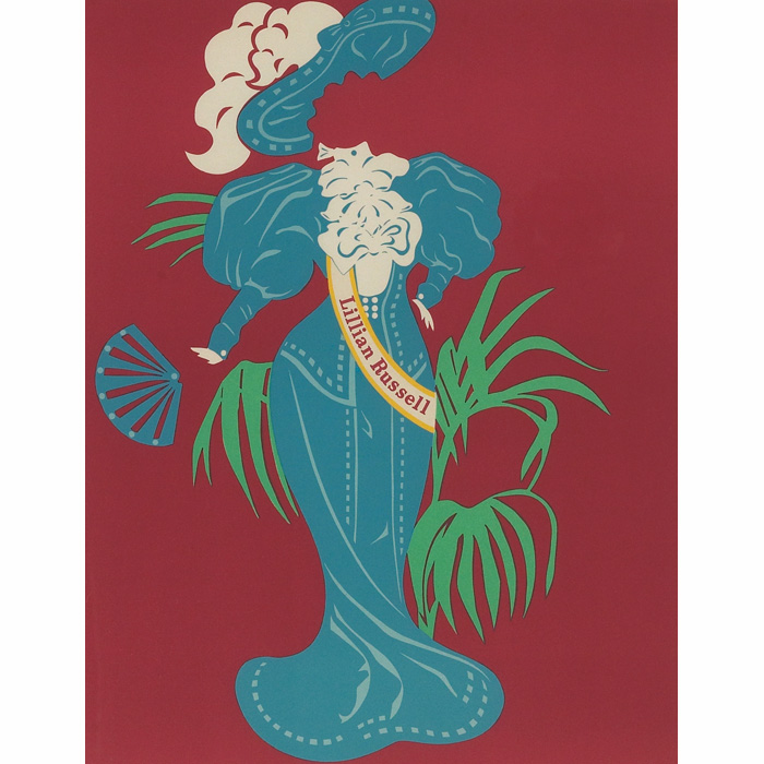 Appraisal: Robert Indiana American b Anne and Lillian Russell group of