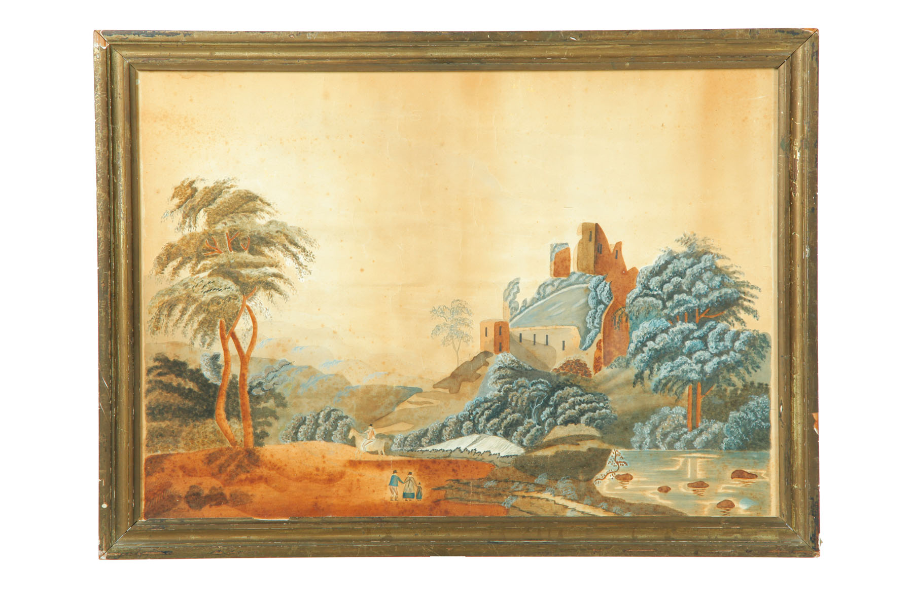 Appraisal: LANDSCAPE AMERICAN OR ENGLISH SCHOOL ND QUARTER- TH CENTURY Watercolor